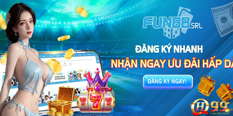 Nhà cái Fun88 đa dạng khuyến mãi.